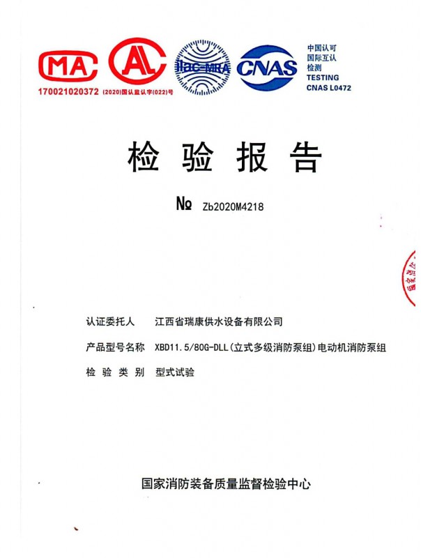 多級(jí)檢驗(yàn)報(bào)告
